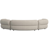 Four Seasons Sectional Set in Woolen Camel with 6 Pillows - Tampa Furniture Outlet