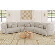 Four Seasons Sectional Set in Woolen Camel with 6 Pillows – SKU U-15310-11110-SS | Elements