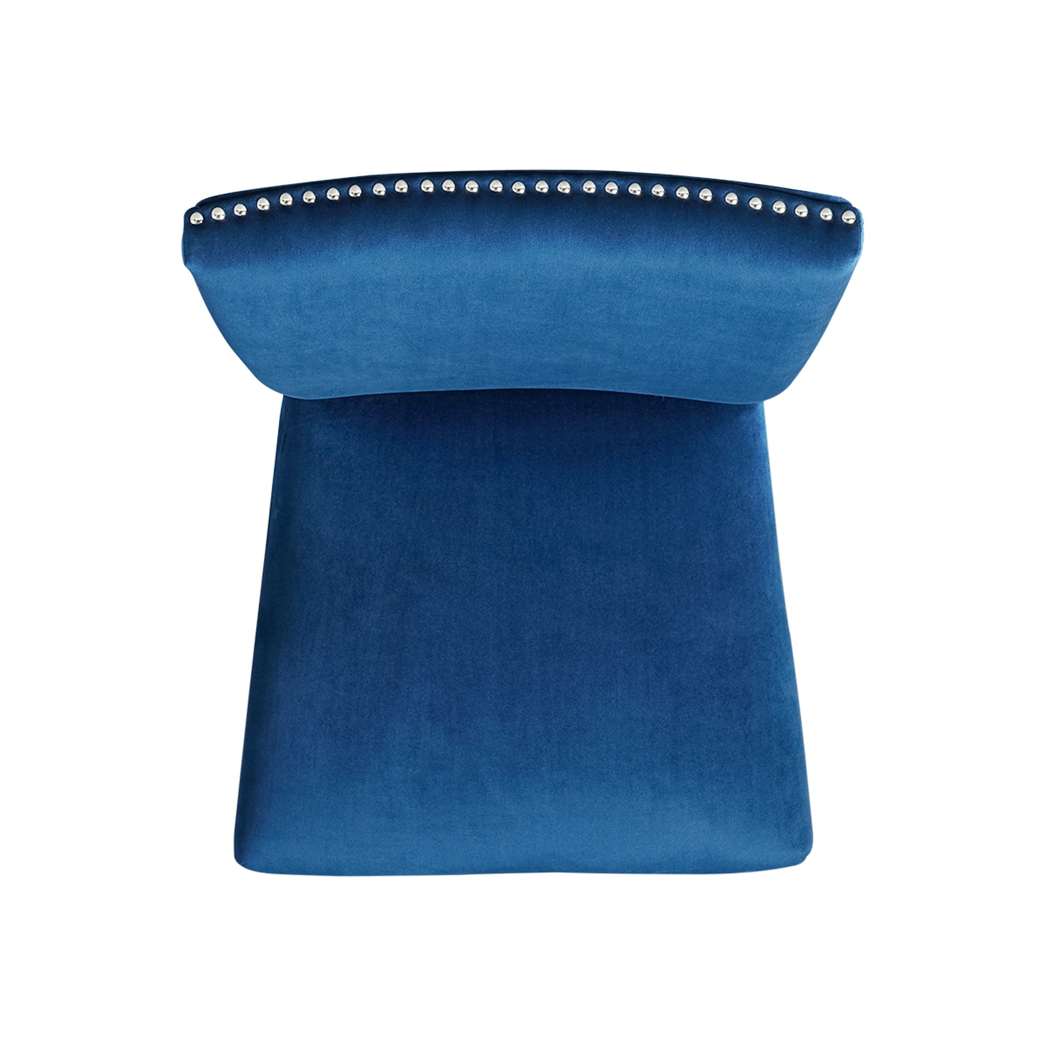 Francesca Counter Dining Blue Counter Velvet Side Chair (2 Per Pack) - Tampa Furniture Outlet