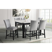 Francesca Counter Dining Gray Counter Velvet Side Chair (2 Per Pack) – SKU CFC300CVSC | Elements