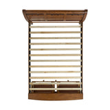 Gage Queen Sleigh Storage Bed in Chestnut - Tampa Furniture Outlet