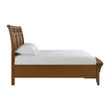 Gage Queen Sleigh Storage Bed in Chestnut - Tampa Furniture Outlet