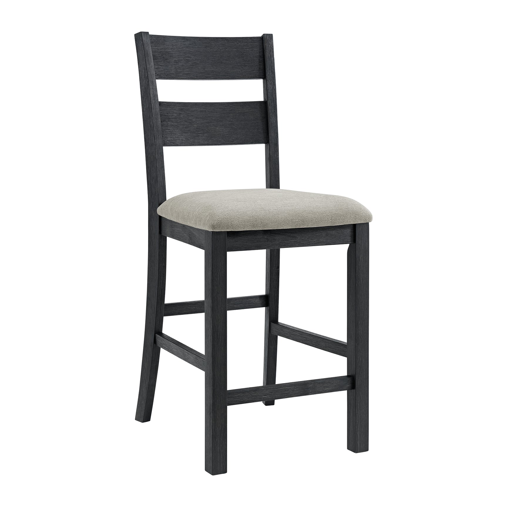 Garcia 5PC Counter Set with Table and 4 Chairs in Black - Tampa Furniture Outlet