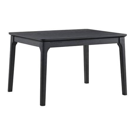 Garcia 5PC Dining Set with Table and 4 Chairs in Black - Tampa Furniture Outlet