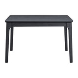 Garcia 5PC Dining Set with Table and 4 Chairs in Black - Tampa Furniture Outlet