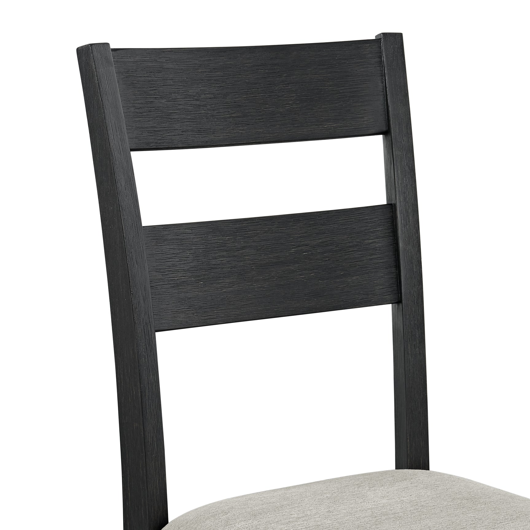 Garcia 5PC Dining Set with Table and 4 Chairs in Black - Tampa Furniture Outlet