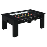 Giga Foosball Table (SSG-110601) Black Foosball Table - Tampa Furniture Outlet