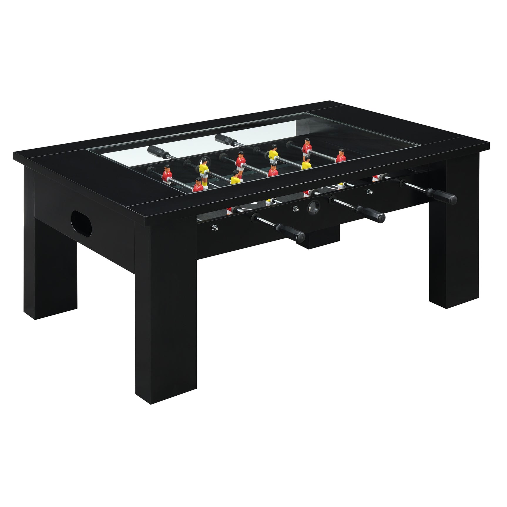 Giga Foosball Table (SSG-110601) Black Foosball Table - Tampa Furniture Outlet