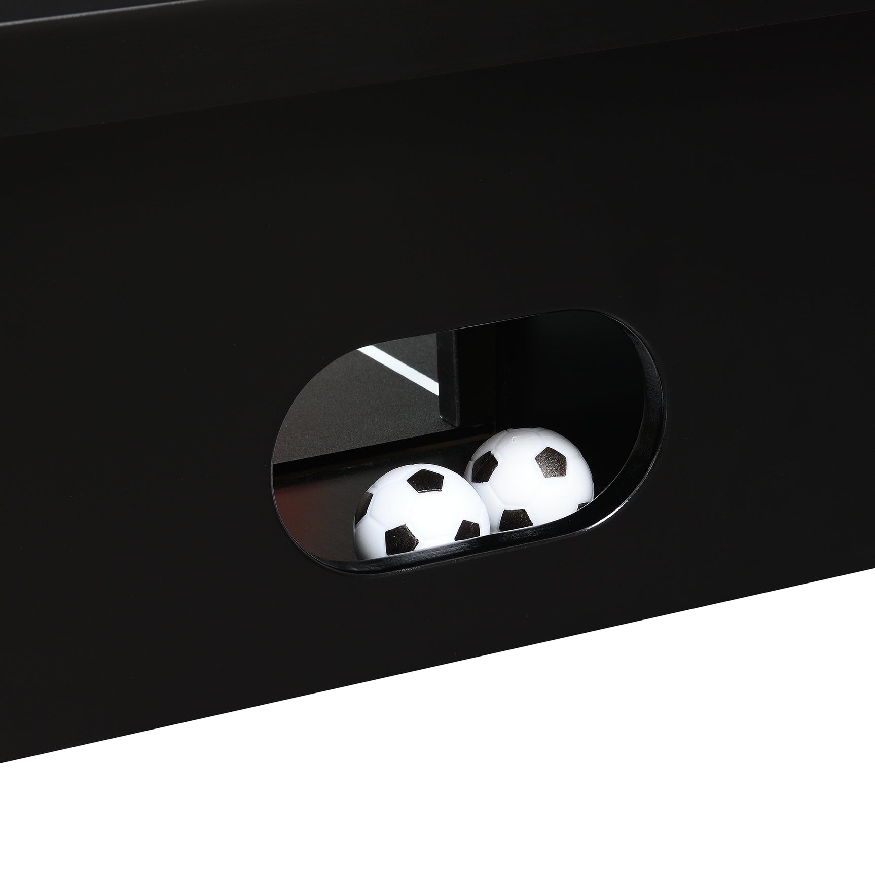 Giga Foosball Table (SSG-110601) Black Foosball Table - Tampa Furniture Outlet