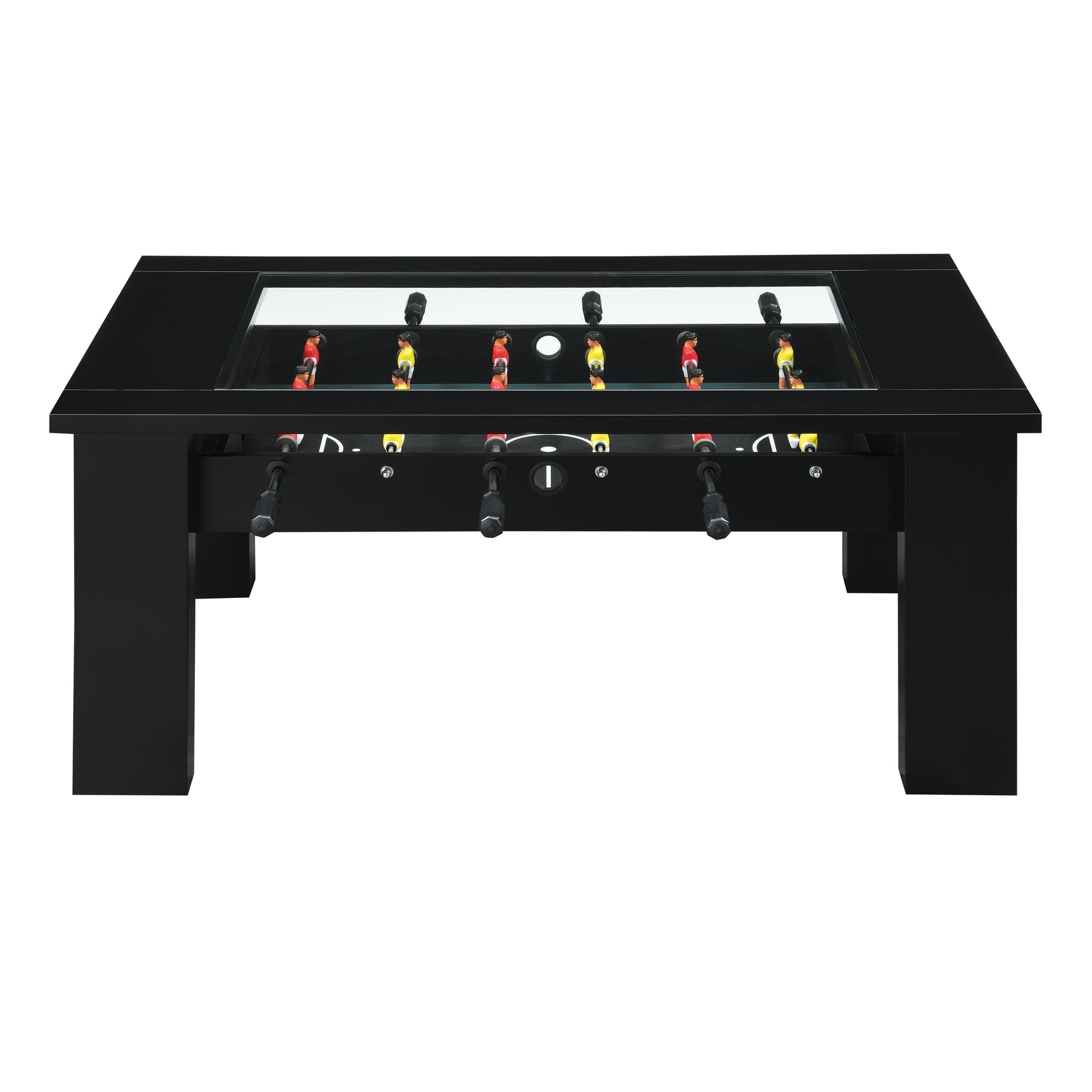 Giga Foosball Table (SSG-110601) Black Foosball Table - Tampa Furniture Outlet