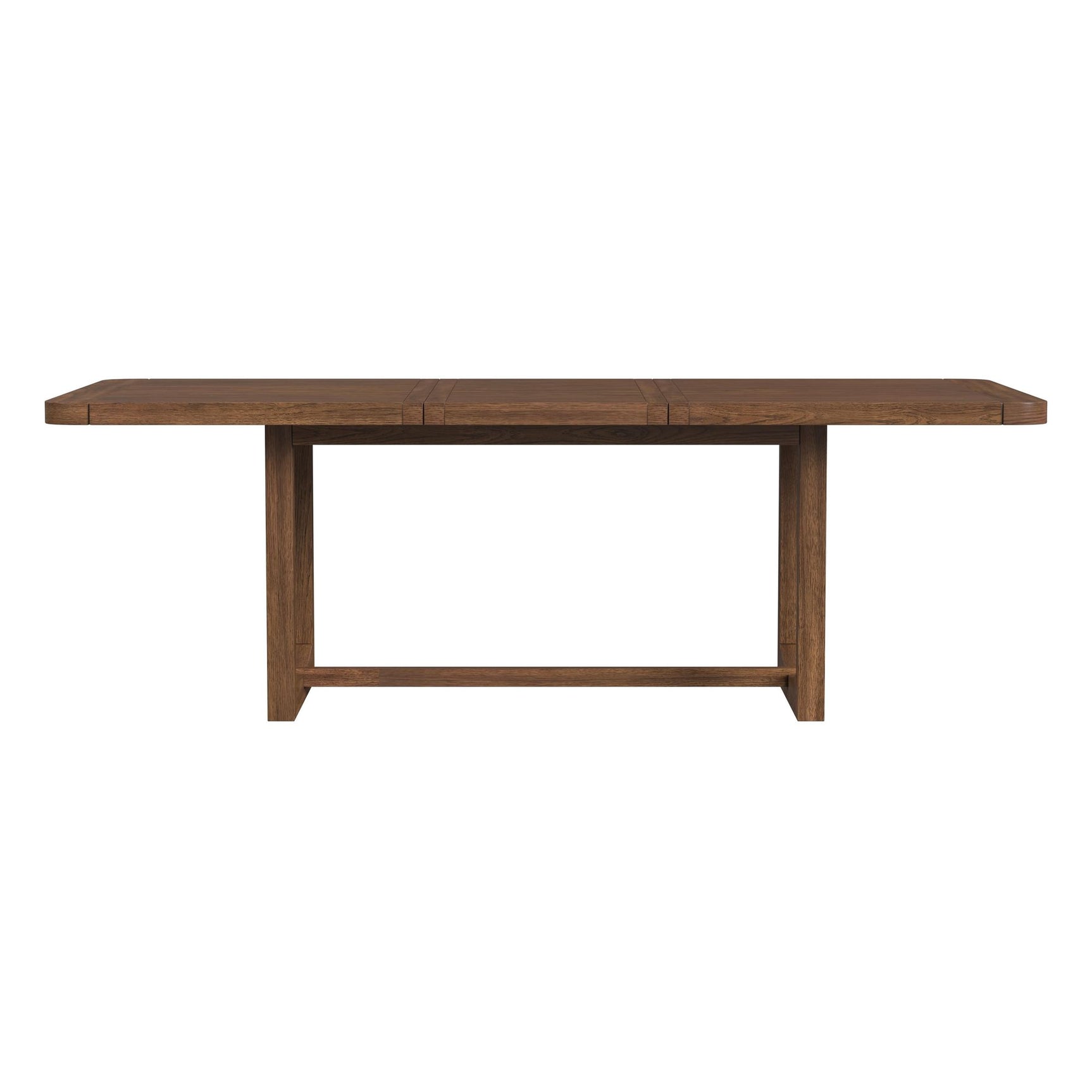 Glinda Dining Table with 18" Leaf in Brown - Tampa Furniture Outlet