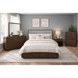 Glinda King Storage Bed in Brown – SKU B-18900-5-KUSB | Elements