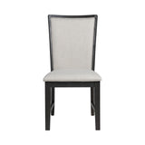 Grady Dining Slat Back Side Chair Black (2 Per Pack)