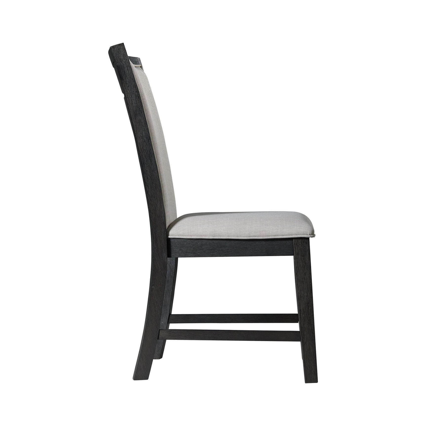 Grady Dining Slat Back Side Chair Black (2 Per Pack)