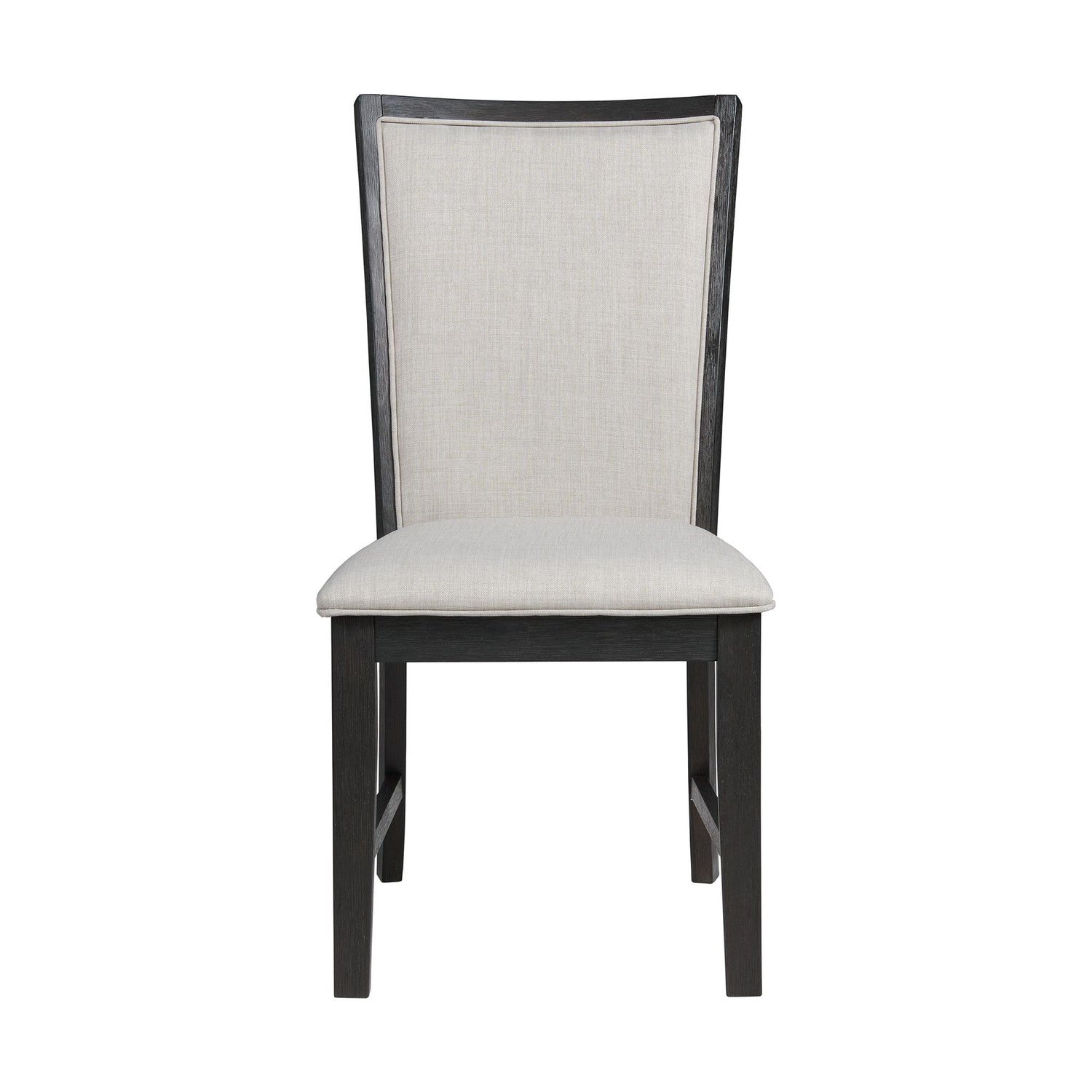 Grady Dining Slat Back Side Chair Black (2 Per Pack) - Tampa Furniture Outlet