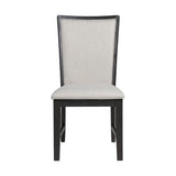 Grady Dining Slat Back Side Chair Black (2 Per Pack) - Tampa Furniture Outlet