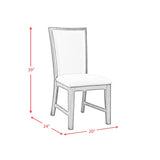 Grady Slat Back Side Chair (2 Per Pack) - Tampa Furniture Outlet