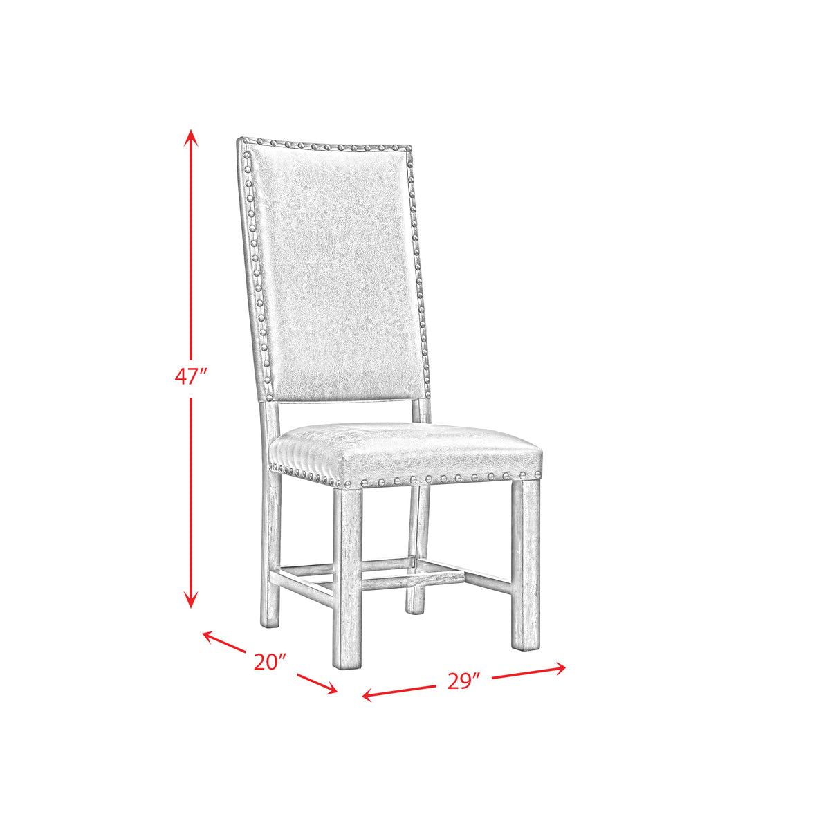 Gramercy Dining Straight Leg Side Chair (2pcs Per Carton)