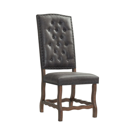 Gramercy Dining Curved Leg Side Chair (2pcs Per Carton)