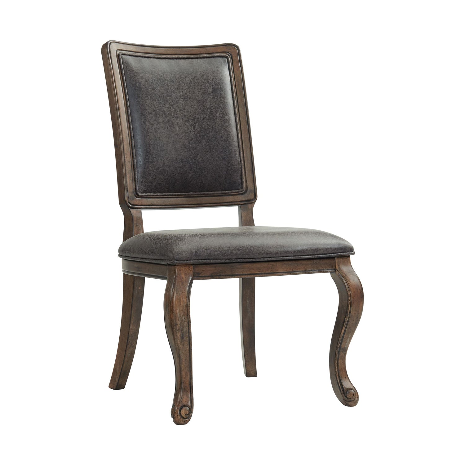 Gramercy Dining Rectangle Back Chair w/PU Back (2pcs Per Carton) - Tampa Furniture Outlet