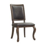 Gramercy Dining Rectangle Back Chair w/PU Back (2pcs Per Carton) - Tampa Furniture Outlet