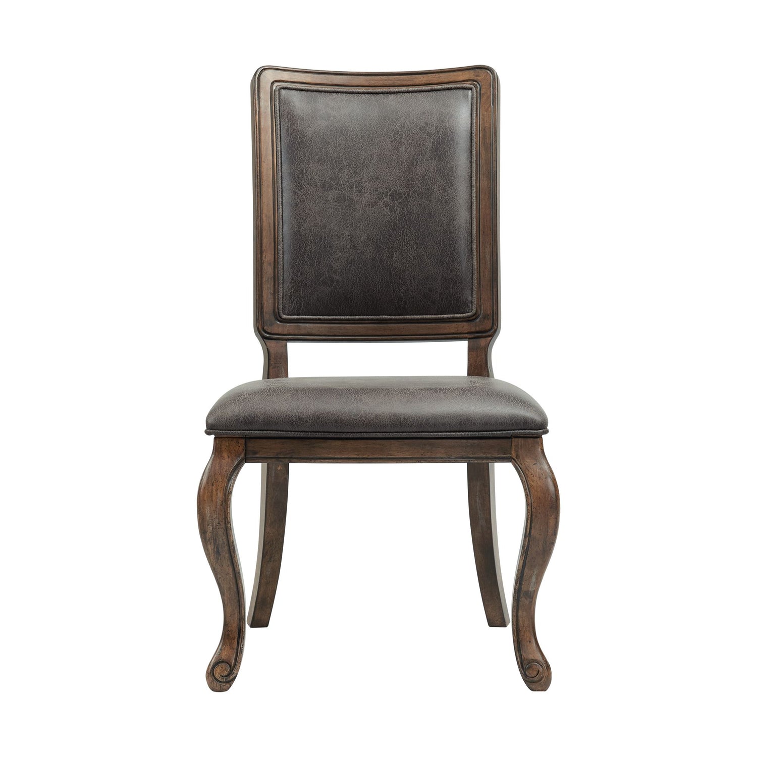 Gramercy Dining Rectangle Back Chair w/PU Back (2pcs Per Carton) - Tampa Furniture Outlet