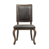 Gramercy Dining Rectangle Back Chair w/PU Back (2pcs Per Carton) - Tampa Furniture Outlet