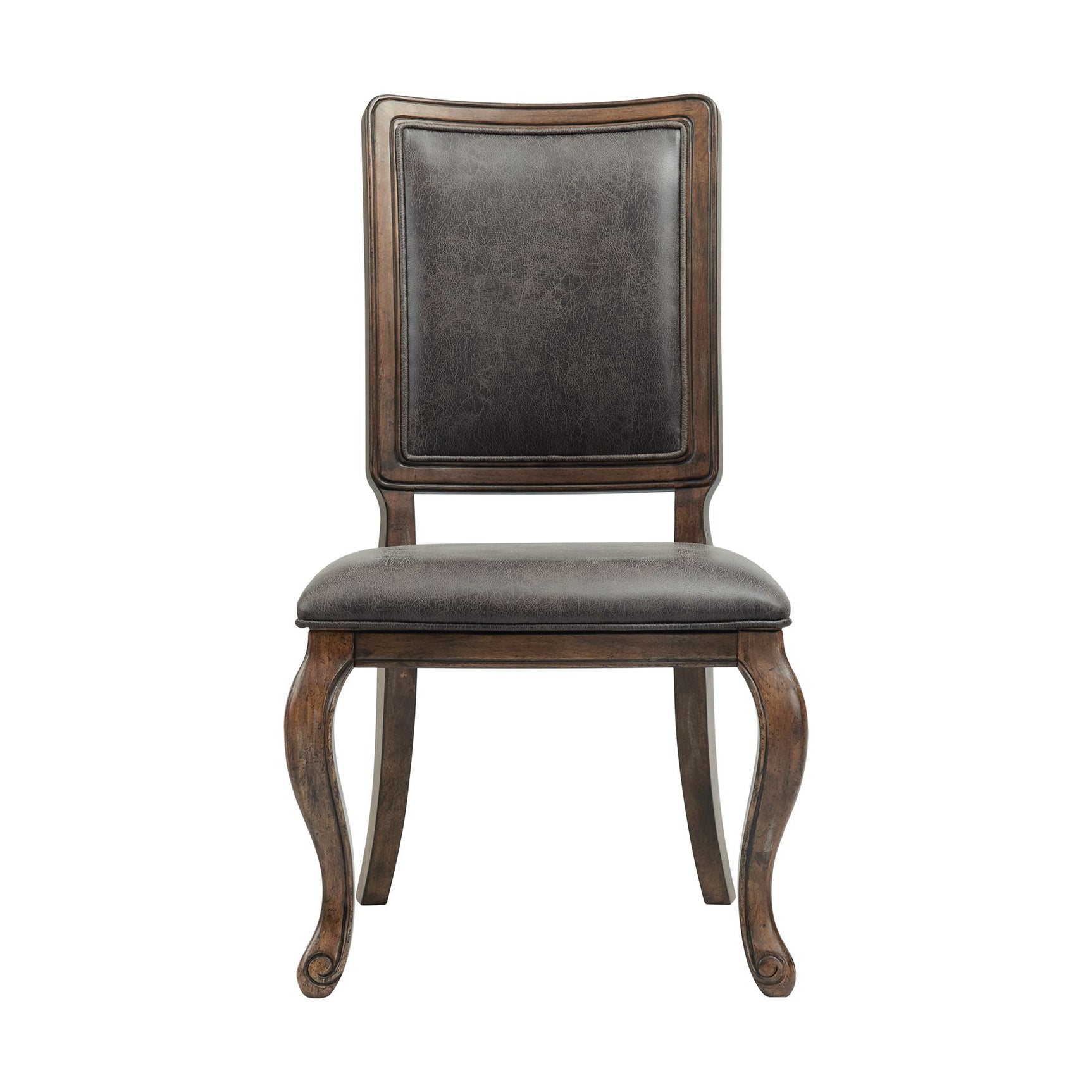 Gramercy Dining Rectangle Back Chair w/PU Back (2pcs Per Carton) - Tampa Furniture Outlet