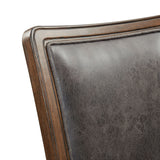 Gramercy Dining Rectangle Back Chair w/PU Back (2pcs Per Carton) - Tampa Furniture Outlet