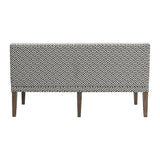 Gramercy Dining Three Seat Sofa w/Seven Pillows - Tampa Furniture Outlet