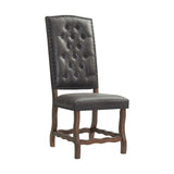 Gramercy Dining Curved Leg Side Chair (2pcs Per Carton) - Tampa Furniture Outlet