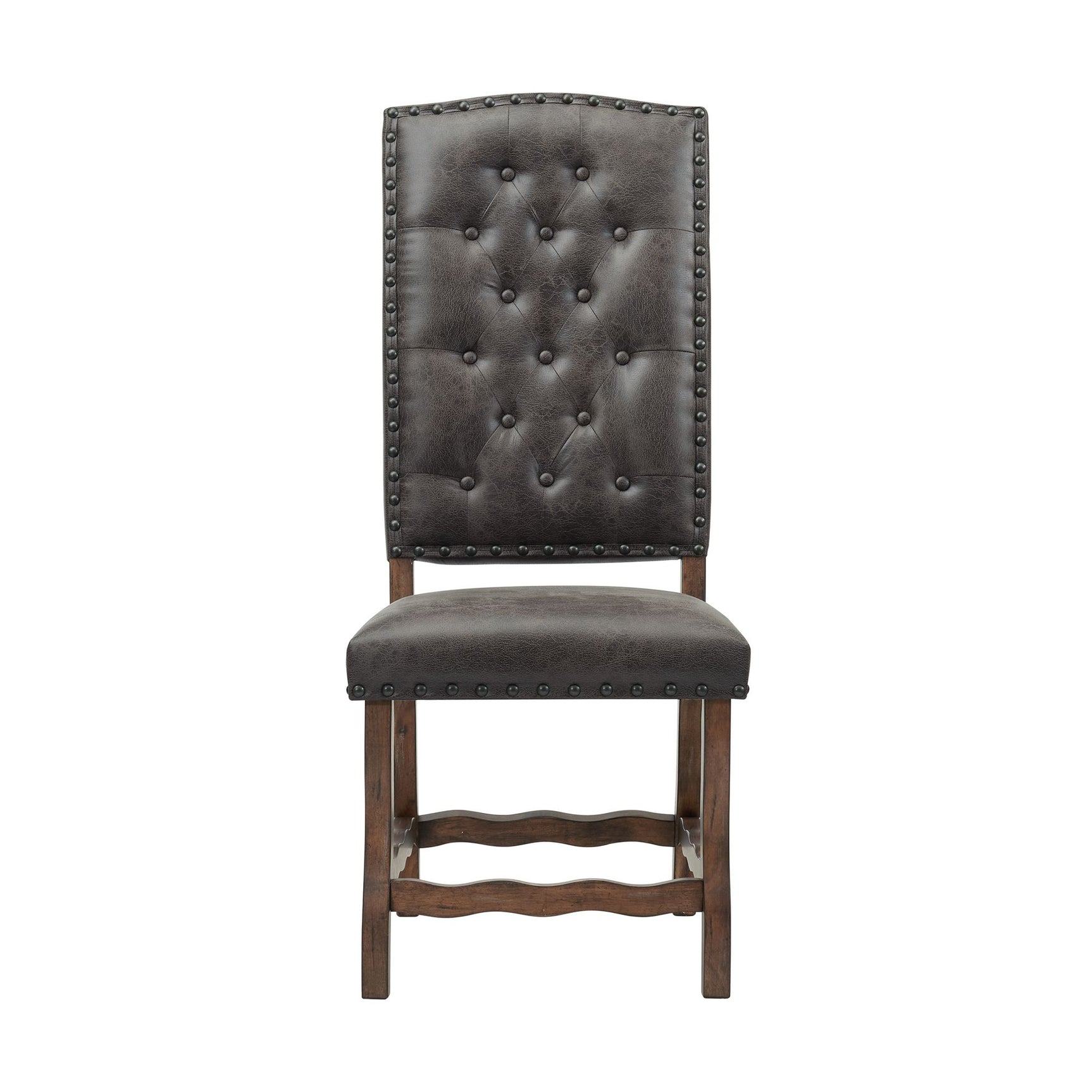 Gramercy Dining Curved Leg Side Chair (2pcs Per Carton) - Tampa Furniture Outlet