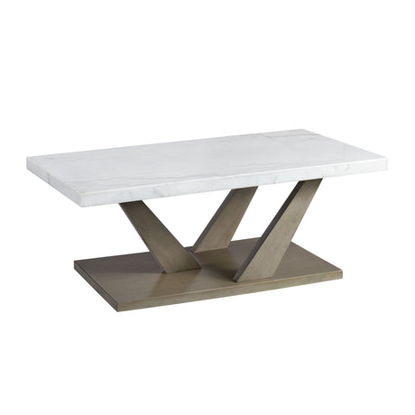 Greta Rectangular Coffee Table in grey - Tampa Furniture Outlet
