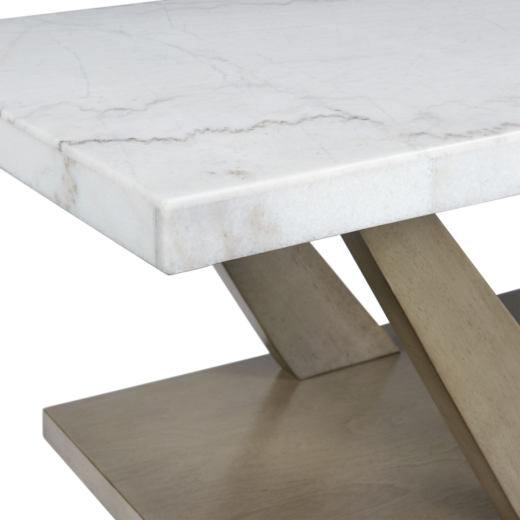 Greta Rectangular Coffee Table in grey - Tampa Furniture Outlet