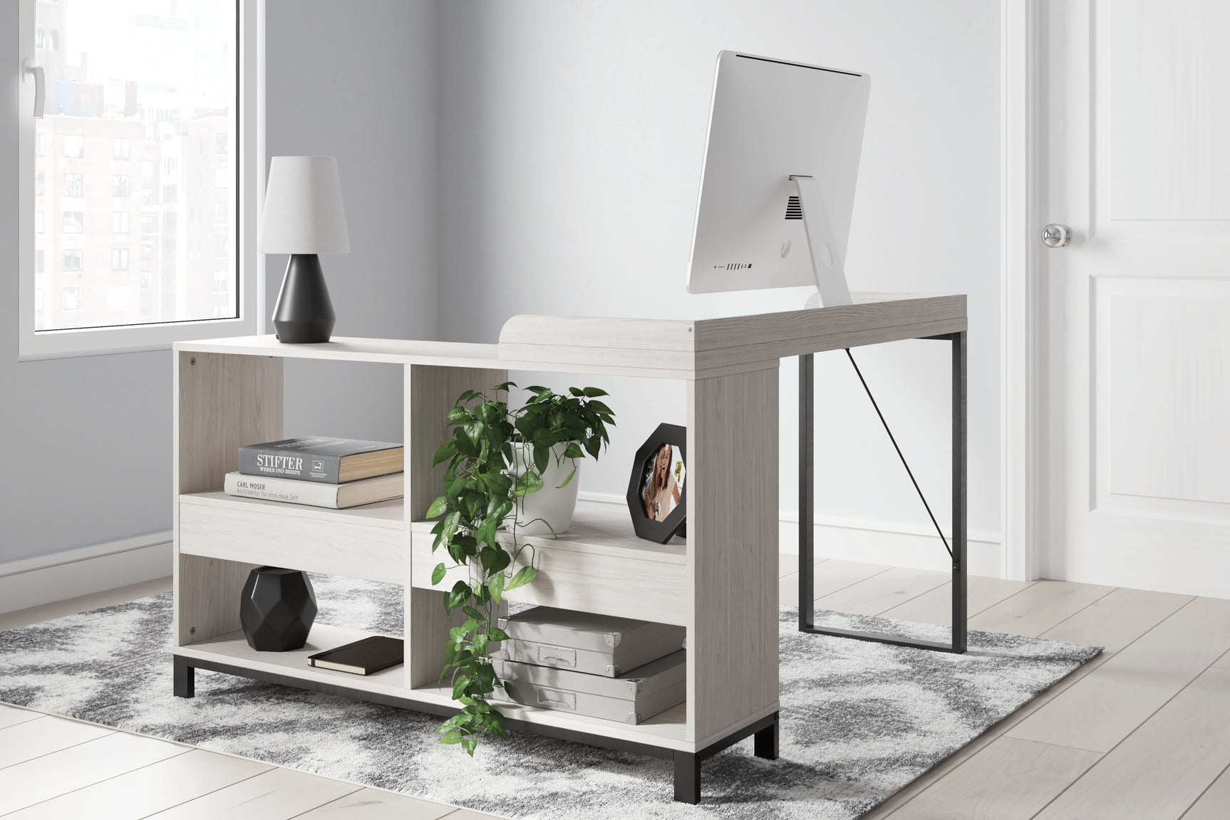 Bayflynn Office Desk - Tampa Furniture Outlet