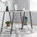 Tampa Furniture Outlet - Ashley Furniture - Bayflynn Office Desk - Home Office Desk / White/Black - H288-27