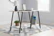 Tampa Furniture Outlet - Ashley Furniture - Bayflynn Office Desk - Home Office Desk / White/Black - H288-27