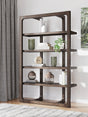 Tampa Furniture Outlet - Ashley Furniture - Breckington Bookcase - Bookcase / Dark Brown - H556-70