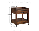 Baldridge Printer Stand - Tampa Furniture Outlet