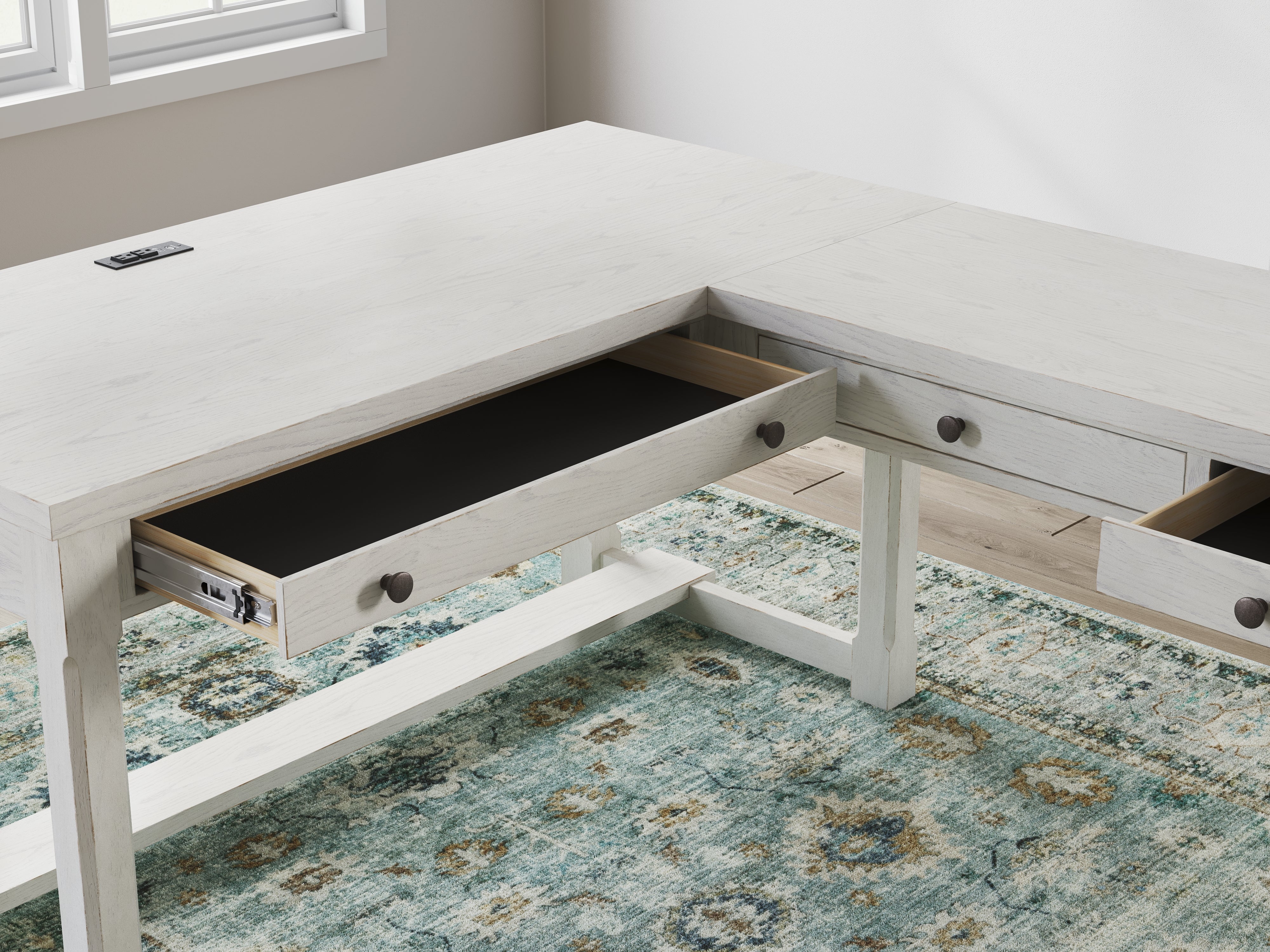 Tampa Furniture Outlet - Ashley Furniture - Robbinsdale Office Desk