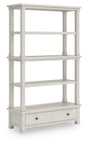 Tampa Furniture Outlet - Ashley Furniture - Robbinsdale Bookcase - Bookcase / Antique White - H742-70