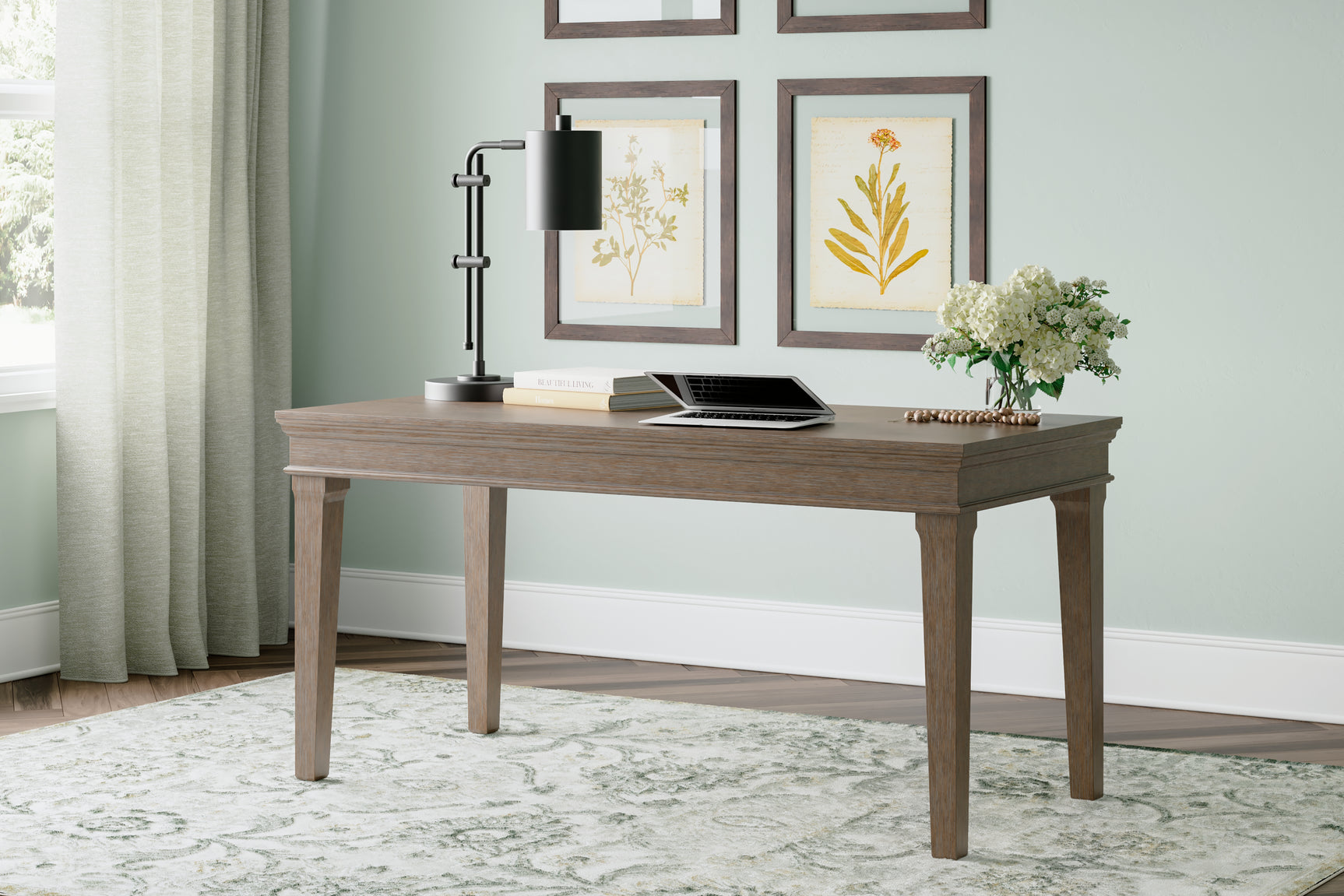 Janismore Office Desk - Tampa Furniture Outlet