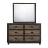 Harlington 6-Drawer Dresser w/ Mirror Set - Tampa Furniture Outlet