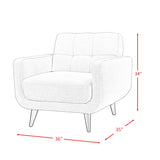 Hadley 4480 KD Chair Heirloom Charcoal - Tampa Furniture Outlet