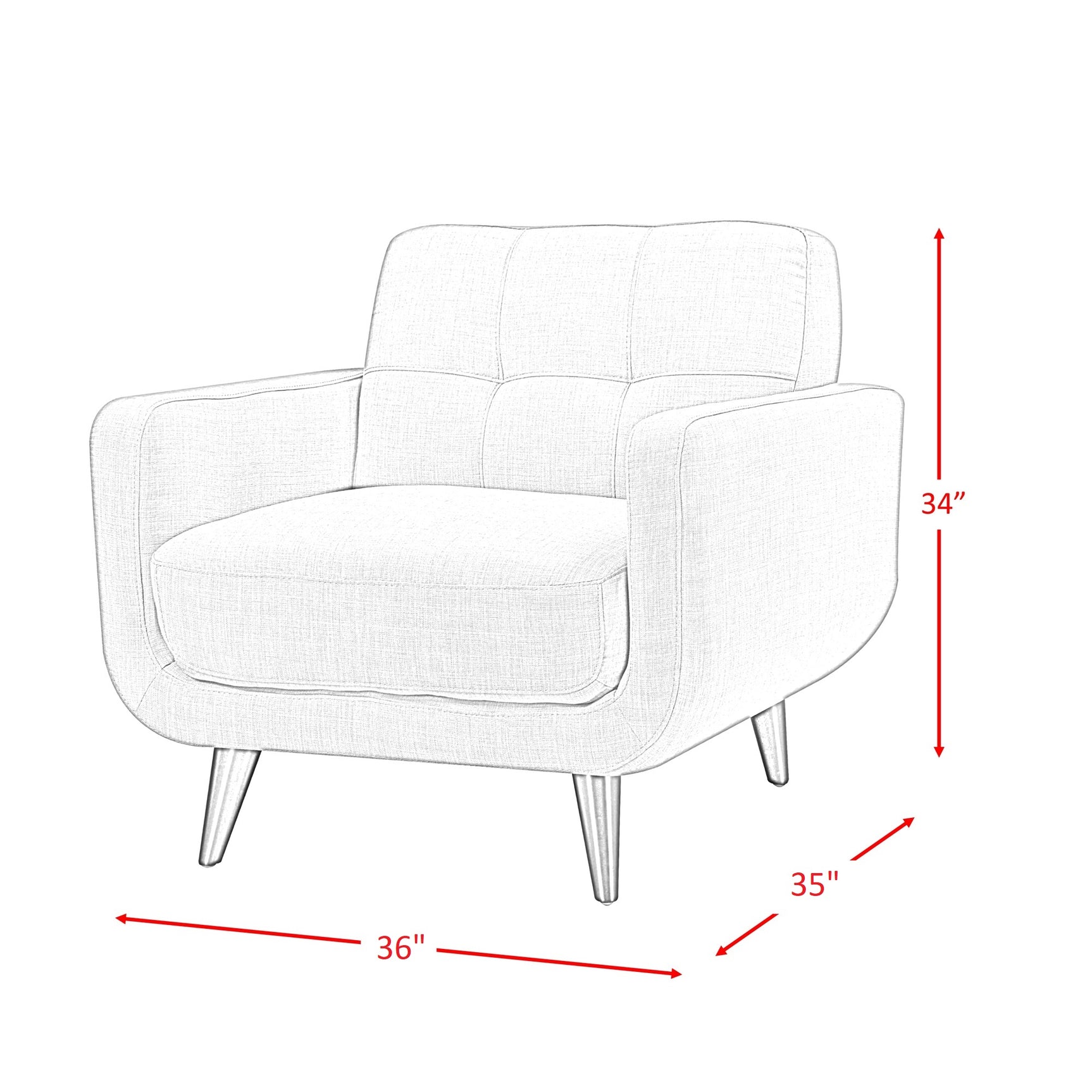 Hadley 4480 KD Chair Heirloom Charcoal - Tampa Furniture Outlet