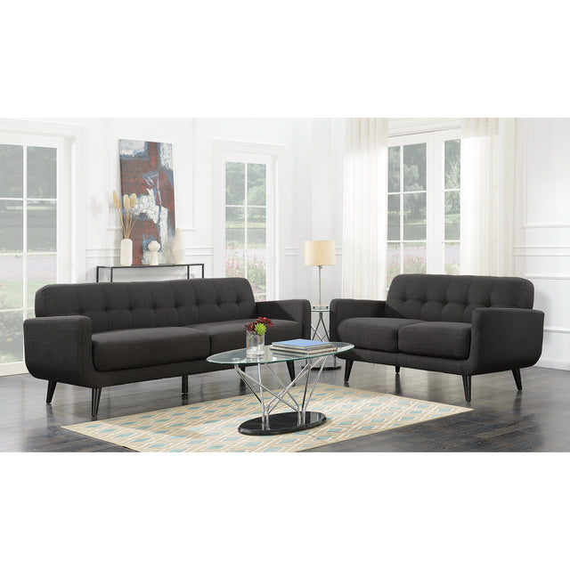 Hadley 4480 KD Sofa Heirloom Charcoal w/No Pillows – SKU UHD090300NP | Elements