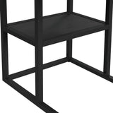 Halo Smart C-Table in Black - Tampa Furniture Outlet
