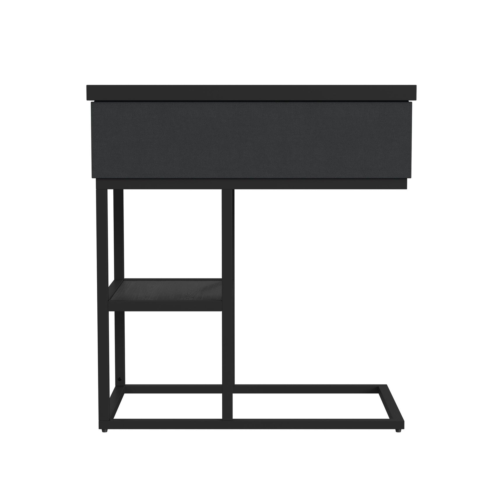 Halo Smart C-Table in Black - Tampa Furniture Outlet