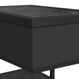 Halo Smart C-Table in Black - Tampa Furniture Outlet