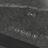 Halo Smart Coffee Table with Cooler and Speaker in Black - Tampa Furniture Outlet